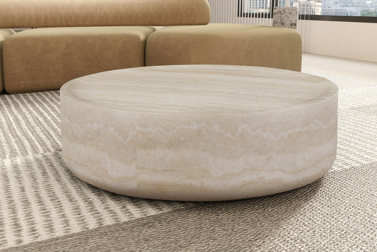 NINA 35" Fiberglass Coffee Table