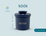 Kook Ceramic French Butter Keeper Dish