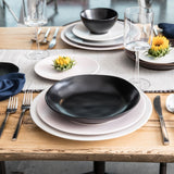 Heirloom Charcoal Coupe Pasta Bowl 9"