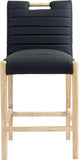 Aimee - Counter Stool - Light Brown Legs