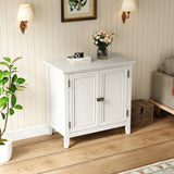 2-Door Buffet Cabinet with Storage, Bohemian Sideboard