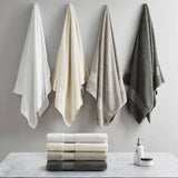 Turkish 600gsm Cotton 2-Piece Bathroom Sheet Set, Grey
