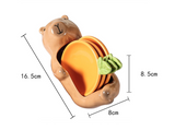 Capybara Ceramic Sauce Dish Set Cute Dip Bowls