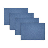 Loft Felt Slate Placemat - Rectangle 12.2x16.5"- Set of 4
