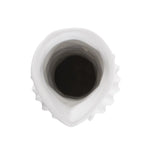 Herring Bulbous Abstract Vase- Tall