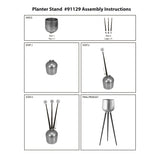 Finn Tripod Planter- Large