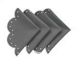 Placemats Round - Scallop Placemat Washable
