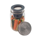 Mason Jar Divider Cup for Salads, Dips, and Snacks