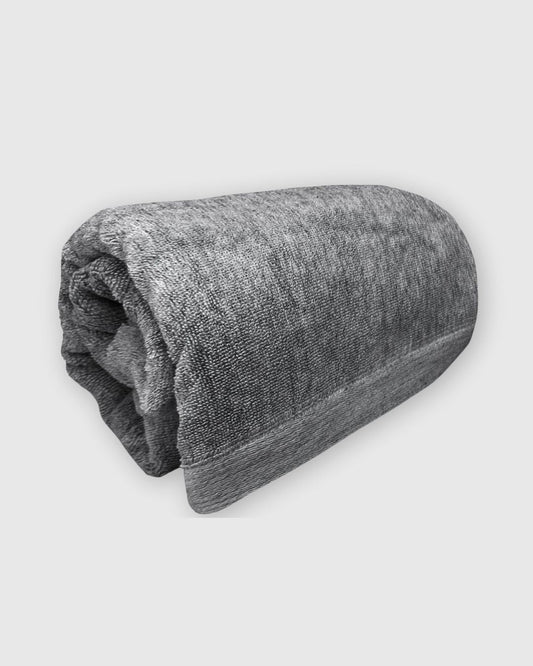 Melange Bamboo Cotton Bath Sheet - Charcoal