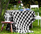 Black Cloth Tablecloth