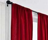 Cherry Red Curtains