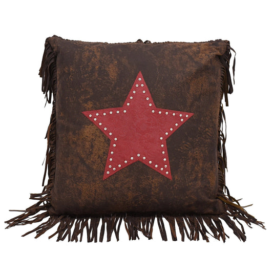 Cheyenne Star Throw Pillow w/ Fringe