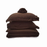 400TC Cotton Sateen Solid All-In Bedding Bundle
