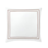 400TC Cotton Classic Embroidery Sateen Solid Euro Sham