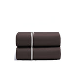400TC Cotton Classic Luxurious Embroidery Sateen Solid Pillowcases (Set of 2)
