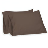 400TC Sateen Cotton Solid Pillowcases (Set Of 2)