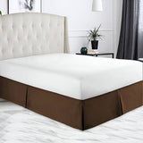 400TC Sateen Solid Cotton Tailored Bed Skirt