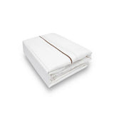 400TC Single Embroidery Sateen Cotton Top Sheet