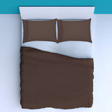400TC Luxurious Triple Embroidery Sateen Solid Cotton Sheet Set