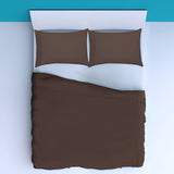 400TC Luxurious Single Embroidery Sateen Solid Cotton Sheet Set
