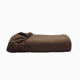 400TC Luxurious Triple Embroidery Sateen Solid Cotton Fitted Sheet