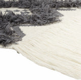 Chapelton Gray Geometric Textured Wall Hanging - Clearance