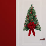 28 Inch Pre-lit Easy Hang Classic Christmas Wall Tree