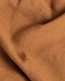 Cinnamon linen sheet set (4 pcs)