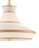 Perth Gold & White Pendant