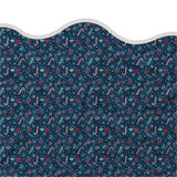 Printed Scalloped Christmas Tree Skirt
