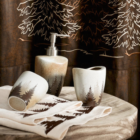 Clearwater Pines 3PC Bathroom Accessory Set, 4 MOQ