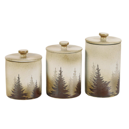 Clearwater Pines 3PC Canister Set, Case of 2 Sets