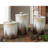 Clearwater Pines 3PC Canister Set, Case of 2 Sets