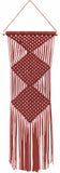 Columbio Rust Macramé Wall Hanging Decor - Clearance