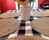 Navy Blue Tablecloth