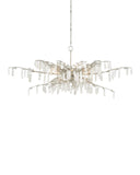 Forest Dawn Silver Chandelier