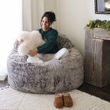 Adult Bean Bag Chair - King - NEST Chinchilla