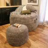 Adult Bean Bag Chair - Queen - NEST Faux Fur