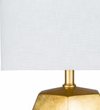 Coleford Gold Geometric Table Lamp - Clearance