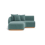 Como Curved Chaise Left
