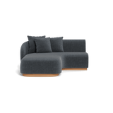 Como Curved Chaise Left