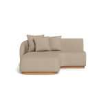Como Curved Chaise Left