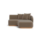Como Curved Chaise Right
