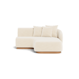 Como Curved Chaise Right