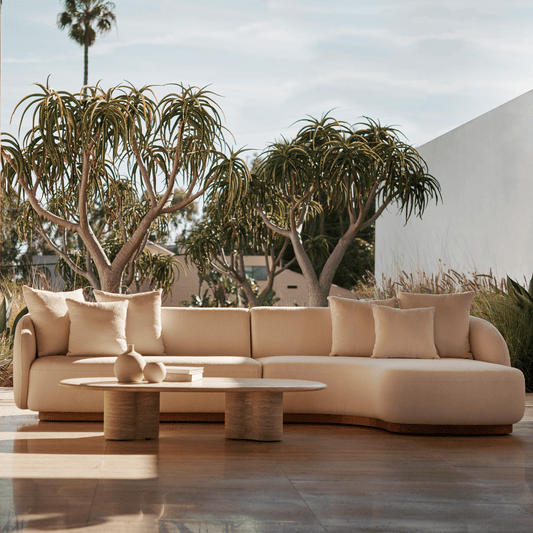 Como Curved Chaise Right