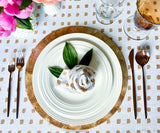 Printed Napkins - Metallic Gold Foil Napkins