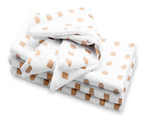 Printed Napkins - Metallic Gold Foil Napkins