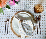 Printed Napkins - Metallic Gold Foil Napkins