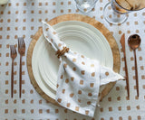 Printed Napkins - Metallic Gold Foil Napkins