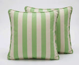 Cotton Striped Cushion Cover - Square, Removable